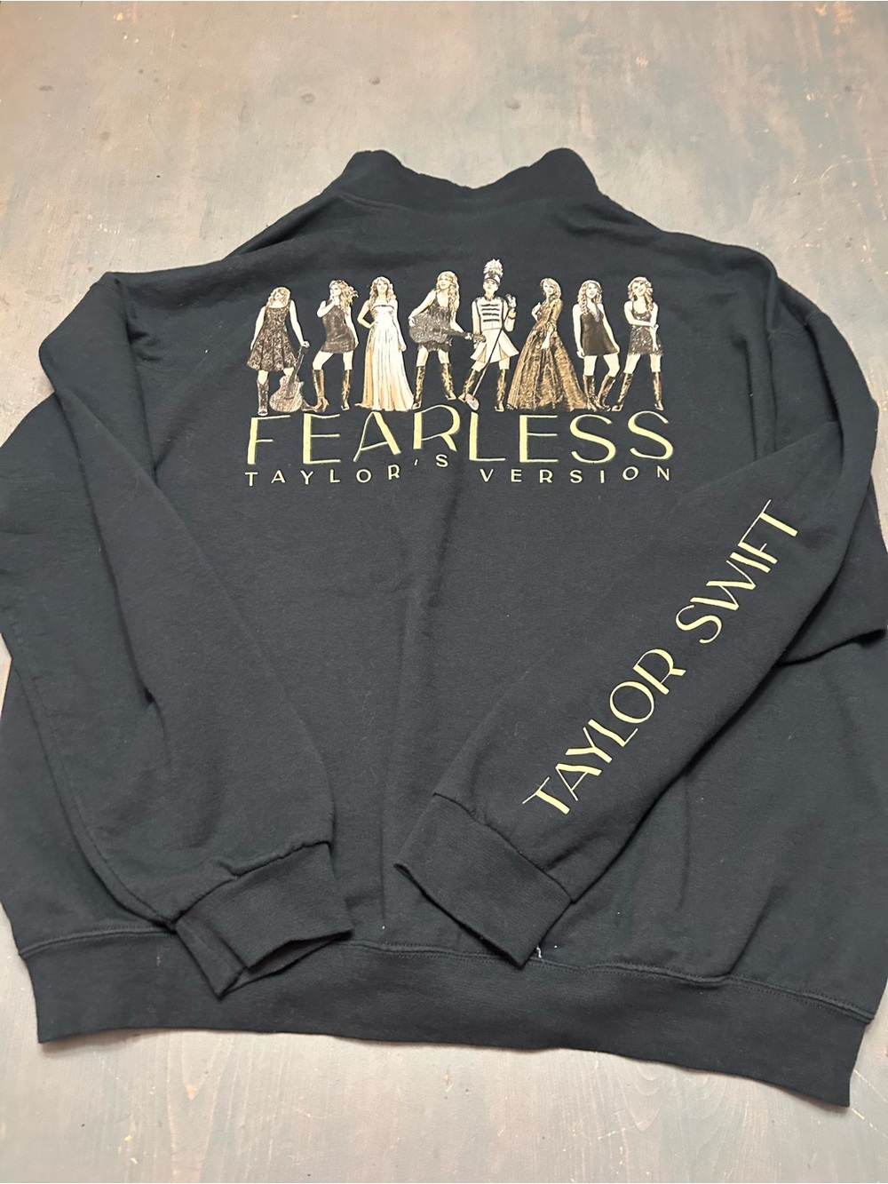 Taylor Seift 1/4 Zip ~ concert Fearless Taylor’s version ✨